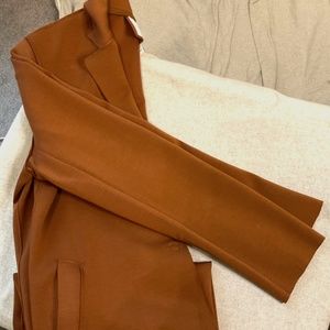 Brown Executive 2 button Dress Jacket